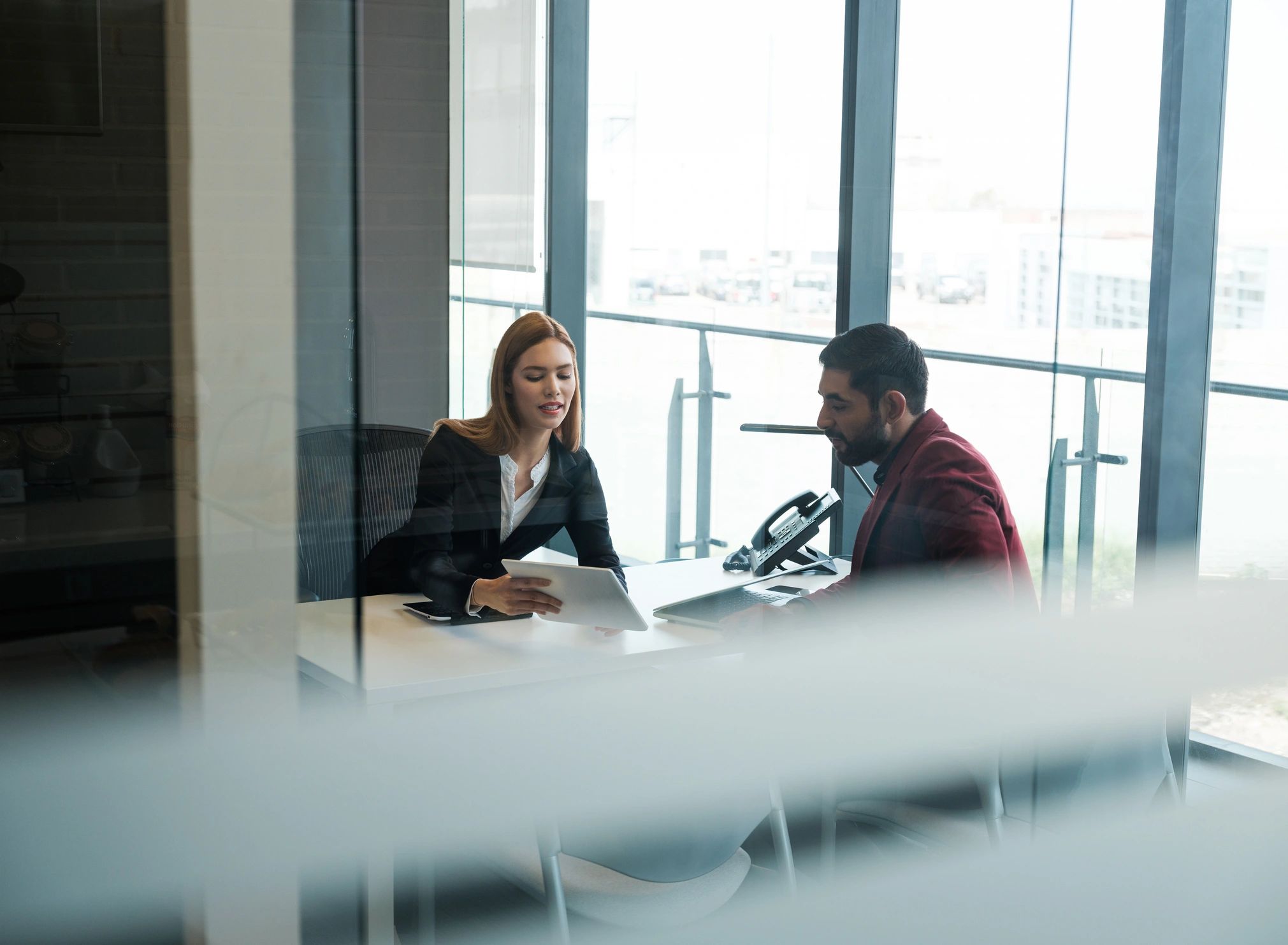 Professional woman in legal consultation
