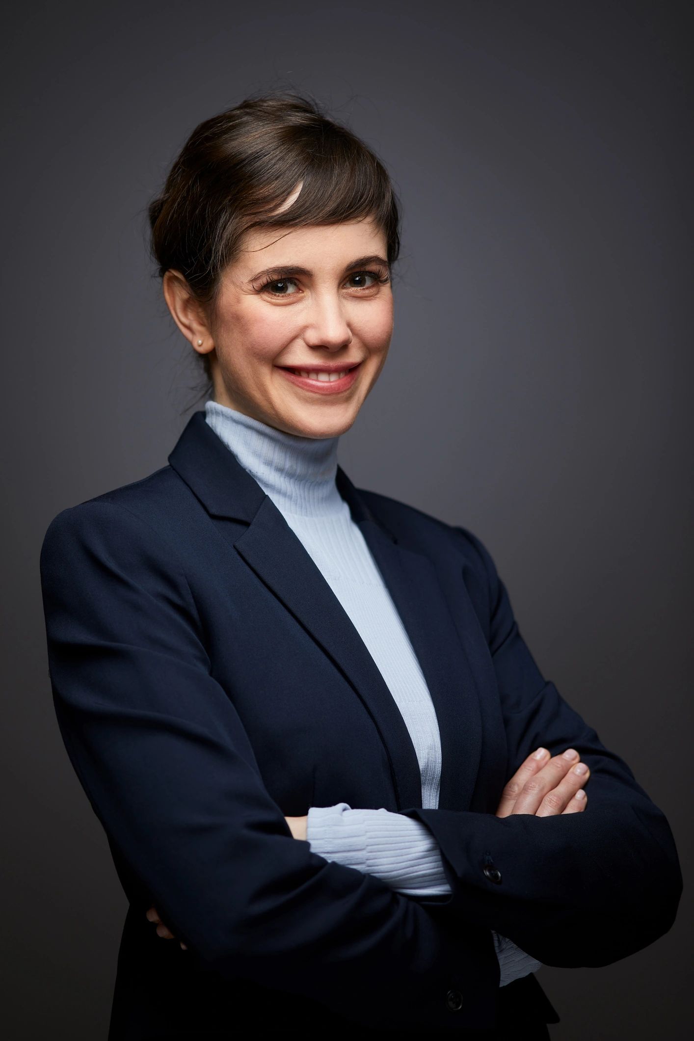 Portrait of a client sharing a positive experience